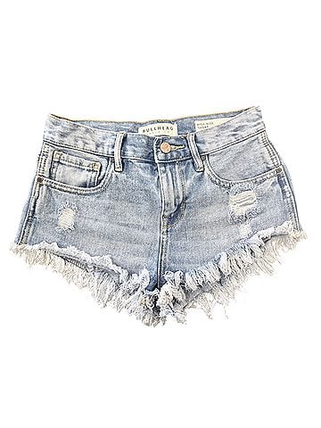 Bullhead High-Rise Short Denim Shorts (view 1)