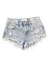 Bullhead 100% Cotton Blue Denim Shorts Size 24 waist - photo 1