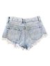Bullhead 100% Cotton Blue Denim Shorts Size 24 waist - photo 2