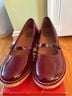 Kickers 100% Leather Burgundy Flats Size EU 39 - photo 4