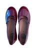 Kickers 100% Leather Burgundy Flats Size EU 39 - photo 1