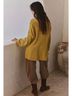 Free People Gold Yellow Pullover Sweater Size XS - photo 3
