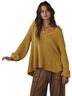 Free People Gold Yellow Pullover Sweater Size XS - photo 1