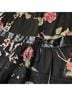 Express 61% Polyester 39% Rayon 100% Polyester Floral Black Multi Color Formal Skirt Size 11 - photo 10