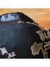 Express 61% Polyester 39% Rayon 100% Polyester Floral Black Multi Color Formal Skirt Size 11 - photo 9