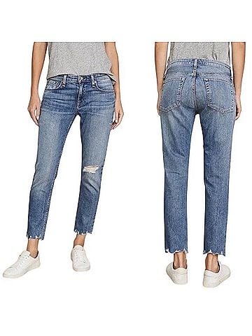 Rag & Bone Dre Low Rise Slim Boyfriend Jeans (view 1)