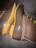 Bass Brown Yellow Rain Boots Size 8 - photo 4