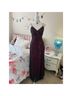 Clique Solid Red Black Cocktail Dress Size 6 - photo 3