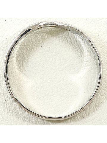 Unbranded Pm900 Platinum Ring, 1 Diamond (0.03ct), Total Weight 2.7g, Jewelry (view 2)