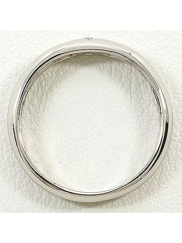 Unbranded PT900 Platinum Ring with Pink Diamond (No carat markings), Total Weight 2.6g, Jewelry (view 2)