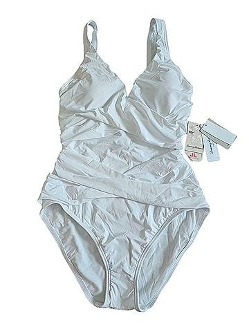 Tommy Bahama Pearl Floating V Neck Swimsuit One Piece Swimsuit (view 1)
