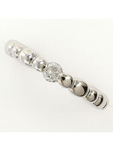Unbranded PT900 Platinum Ring with 0.09ct Diamond, Total Weight 2.7g, Jewelry (view 1)
