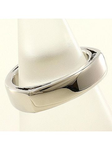 Unbranded PT900 Platinum Ring with Zirconia, Total Weight 10.9g, Jewelry (view 2)