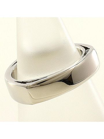 Unbranded PT900 Platinum Ring with Zirconia, Total Weight 10.9g, Jewelry (view 2)