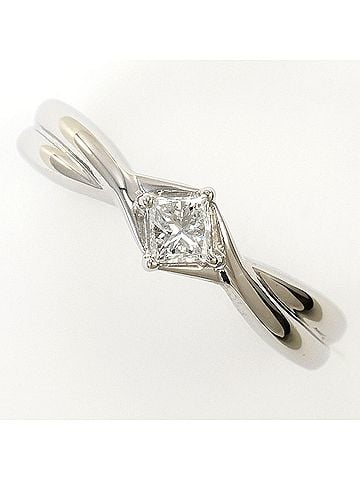 Unbranded PT900 Platinum Ring with 0.17ct Diamond, Total Weight 3.7g, Jewelry (view 1)