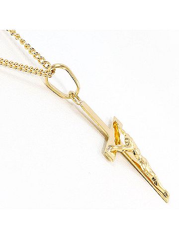 Unbranded 18K (18-karat) Yellow Gold Necklace, Total Weight 1.5g, 44cm, Jewelry (view 2)