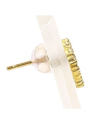Unbranded 18K (18-karat) Yellow Gold Earring (Single Earring) with 0.10ct Diamond, Total Weight 0.4g, Jewelry (view 2)