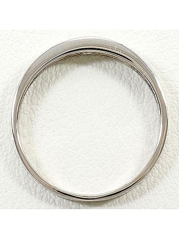 Unbranded K14 14K WG White Gold Ring, 1 Zirconia Stone, Total Weight 1.6g, Jewelry (view 2)