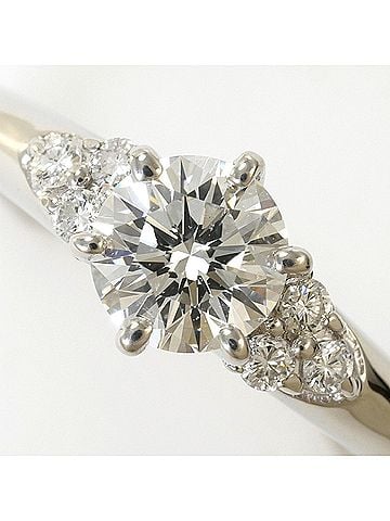 Unbranded PT950 Platinum Ring with Diamonds: 0.526ct and 0.08ct (VS1 clarity), Certified, Total Weight 4.4g, Jewelry (view 2)