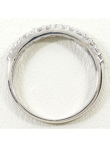 Unbranded K14 14K WG White Gold Ring with 0.30ct Diamond, Total Weight 1.5g, Jewelry (view 2)