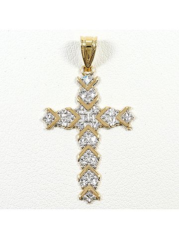 Unbranded K14 14K YG Yellow Gold Pendant Top, Total Weight 1.3g, Jewelry (view 1)