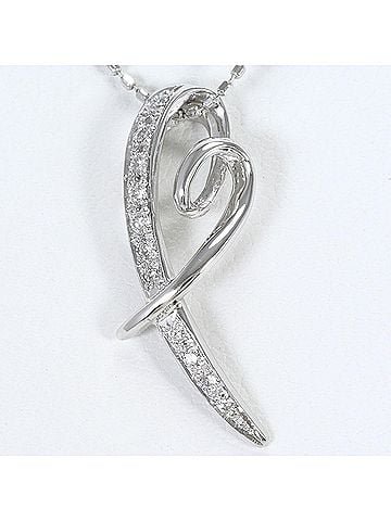 Unbranded 18K (18-karat white gold) necklace with 0.10ct diamond, total weight 2.6g, 40cm length, jewelry. (view 1)