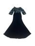Mac Duggal 100% Polyester Floral Black Cocktail Dress Size 6 - photo 8