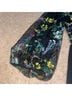 Mac Duggal 100% Polyester Floral Black Cocktail Dress Size 6 - photo 7