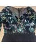 Mac Duggal 100% Polyester Floral Black Cocktail Dress Size 6 - photo 6