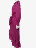 Cinq à Sept 100% Polyester 100% Polyester Floral Pink Purple Casual Dress Size 4 - photo 4