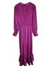 Cinq à Sept 100% Polyester 100% Polyester Floral Pink Purple Casual Dress Size 4 - photo 2