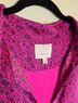Cinq à Sept 100% Polyester 100% Polyester Floral Pink Purple Casual Dress Size 4 - photo 3