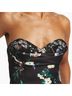 MARCHESA notte 100% Polyester Floral Black Cocktail Dress Size 14 - photo 5