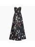 MARCHESA notte 100% Polyester Floral Black Cocktail Dress Size 14 - photo 16