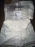Amazon Essentials Stripes White Brown Active Dress Size L - photo 3