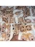 Free People Paisley Tan White Jacket Size S - photo 10