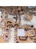 Free People Paisley Tan White Jacket Size S - photo 8