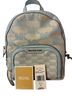 Michael Kors Print Blue Leather Backpack One size - photo 1
