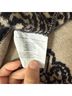 ETRO Graphic Solid Black Tan Pullover Sweater Size 10 - photo 5