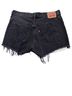 Levi's 100% Cotton Black Denim Shorts Size 29 waist - photo 2