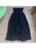 BHLDN 100% Polyester Floral Black Cocktail Dress Size 6 - photo 7