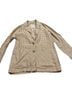 Madewell 100% Linen Graphic Tan Blazer Size S - photo 1