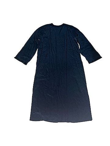 Nili Lotan Embroidered Silk Kaftan Dress Casual Dress (view 2)