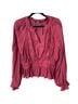 Miss Me Red Long Sleeve Blouse Size M - photo 1