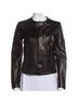 J Brand 100% Lambskin 100% Acetate Camo Black Jacket Size S - photo 2