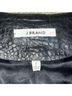 J Brand 100% Lambskin 100% Acetate Camo Black Jacket Size S - photo 12