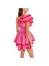 Celia B Pink Red Casual Dress Size M - photo 2