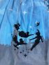 Her Universe 100% Polyester 100% Polyester 100% Polyester Print Blue Black Casual Skirt Size S - photo 5