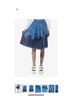 Her Universe 100% Polyester 100% Polyester 100% Polyester Print Blue Black Casual Skirt Size S - photo 7