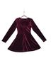 LoveRiche 92% Polyester 8% Spandex 100% Polyester Burgundy Cocktail Dress Size M - photo 2